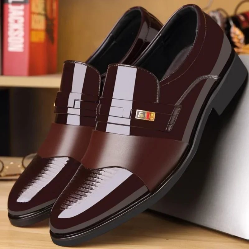 Men'S Luxury Formal Wear - 남성용 가죽 신발 결혼식 정장 옥스포드