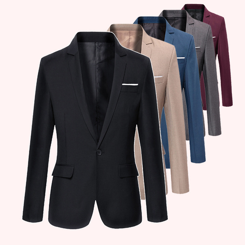 Men'S Formal Wear For Marriage - 남성용 세트 코트, 단색 슬림핏 세트