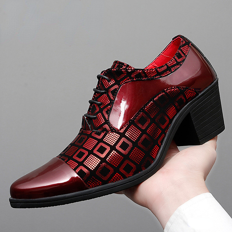 Men'S Luxury Formal Wear - 남성 정장 신발 하이힐 비즈니스 드레스