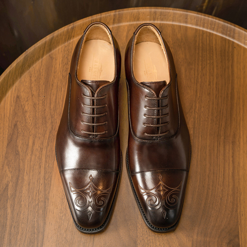 Men'S Style Formal Wear - 세 개의 조인트가 있는 남성용 구두,