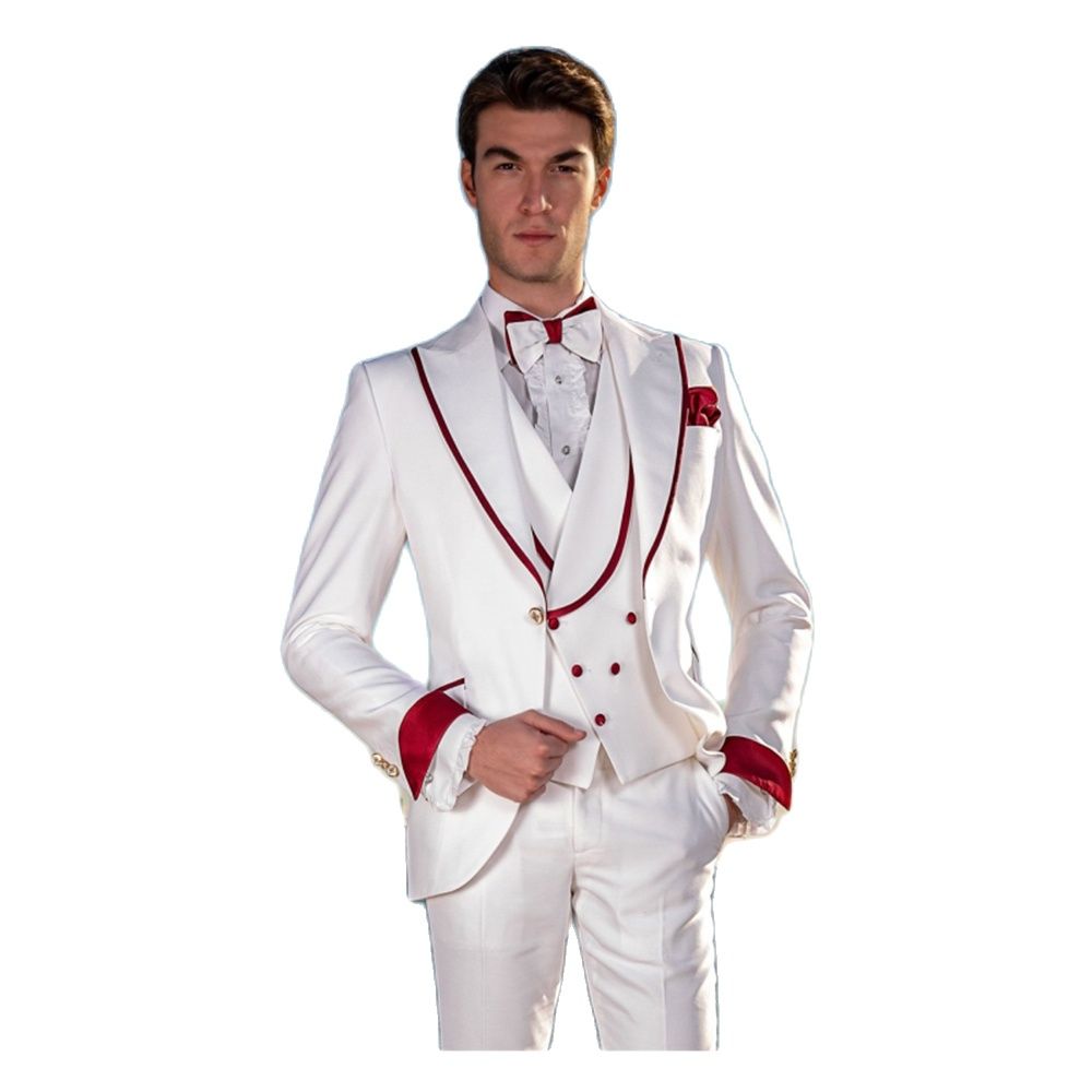 Men Formal Party Wear Dress - 맞춤형 제작 남성 정장 웨딩 턱시도,