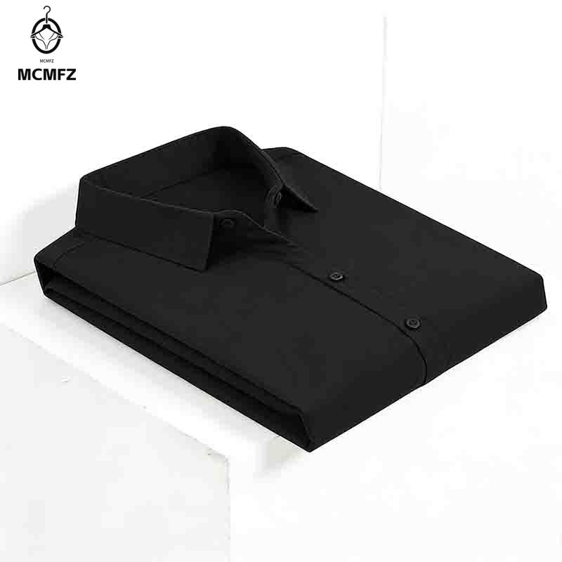 Men Formal Office Wear Shirts - 남성용 반팔 버튼다운 셔츠, 포멀 비즈니스