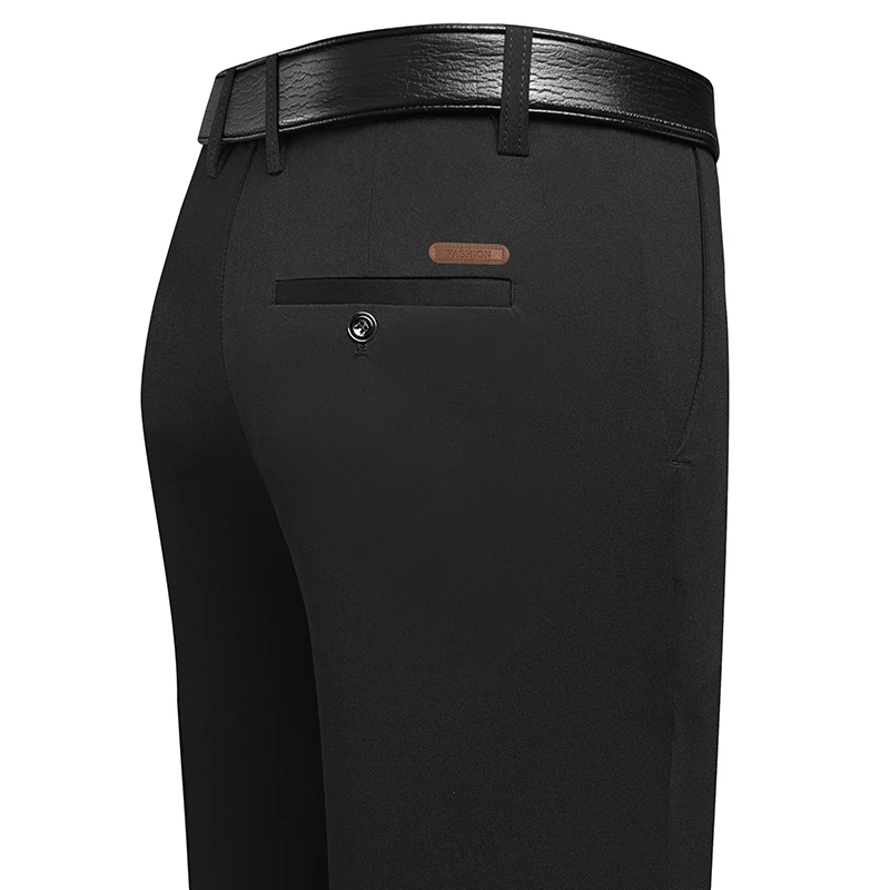 Men Formal Wear Dress - 남성용 롱 스트레이트 레그 드레스 팬츠,