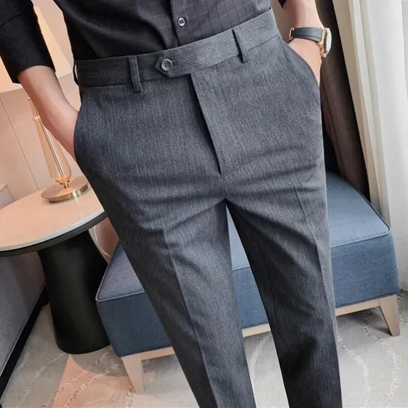 부티크 정장 정장 바지 남성 스트라이프 웨딩 드레스 바 - Men'S Style Formal Wear 리뷰 및 가격