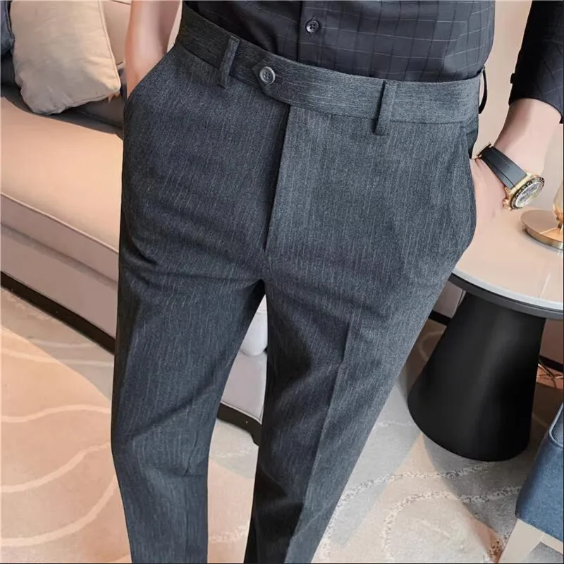 부티크 정장 정장 바지 남성 스트라이프 웨딩 드레스 바 - Men'S Style Formal Wear 리뷰 및 가격