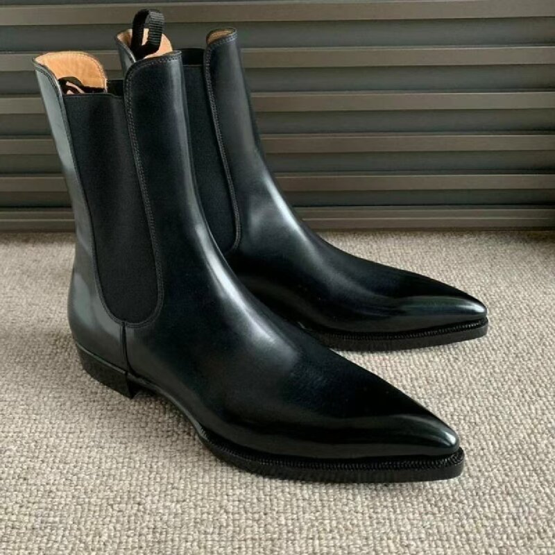 남성 패션 첼시 부츠 블랙 원스텝 비즈니스 브랜드 정장 - Men Formal Wear Brands 리뷰 및 가격