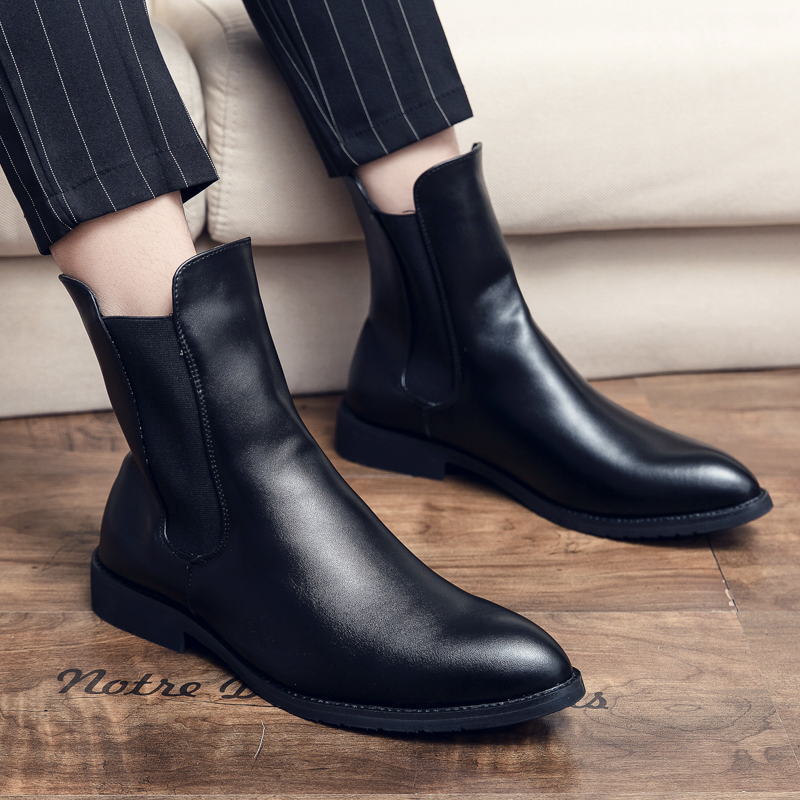 남성 패션 첼시 부츠 블랙 원스텝 비즈니스 브랜드 정장 - Men Formal Wear Brands 리뷰 및 가격