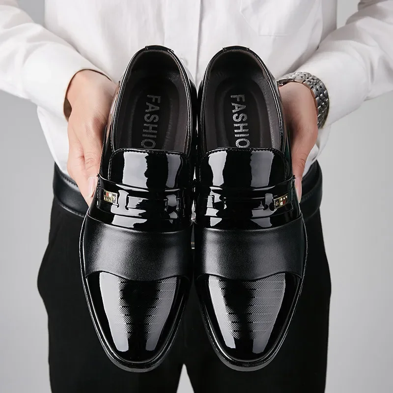 남성용 가죽 신발 결혼식 정장 옥스포드 비즈니스 캐주얼 - Men'S Luxury Formal Wear 리뷰 및 가격