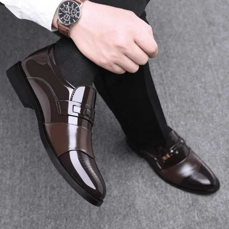 남성용 가죽 신발 결혼식 정장 옥스포드 비즈니스 캐주얼 - Men'S Luxury Formal Wear 리뷰 및 가격