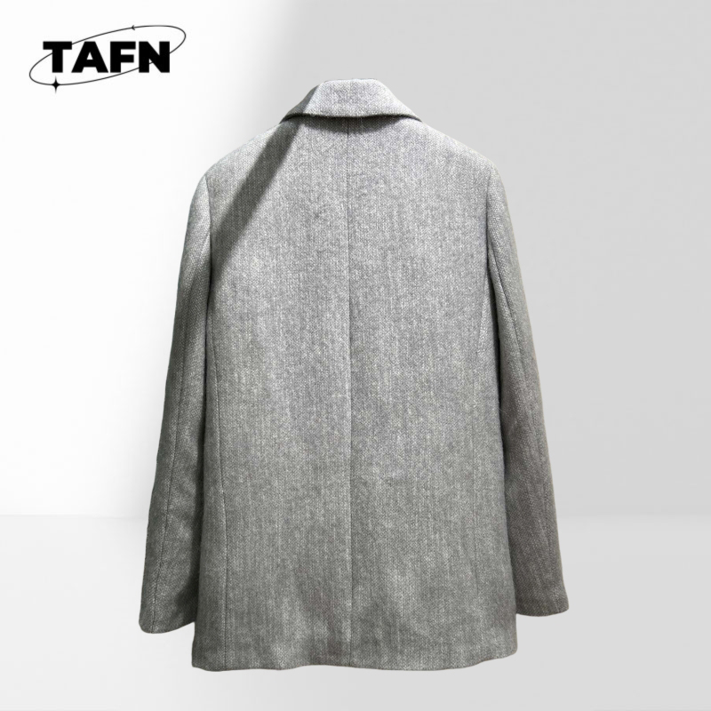 여성 클래식 격자 무늬 블레이저 세련된 정장 재킷 작업 - Wool Suit Jacket 리뷰 및 가격