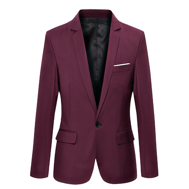 남성용 세트 코트, 단색 슬림핏 세트 재킷, 멋진 블레 - Men'S Formal Wear For Marriage 리뷰 및 가격