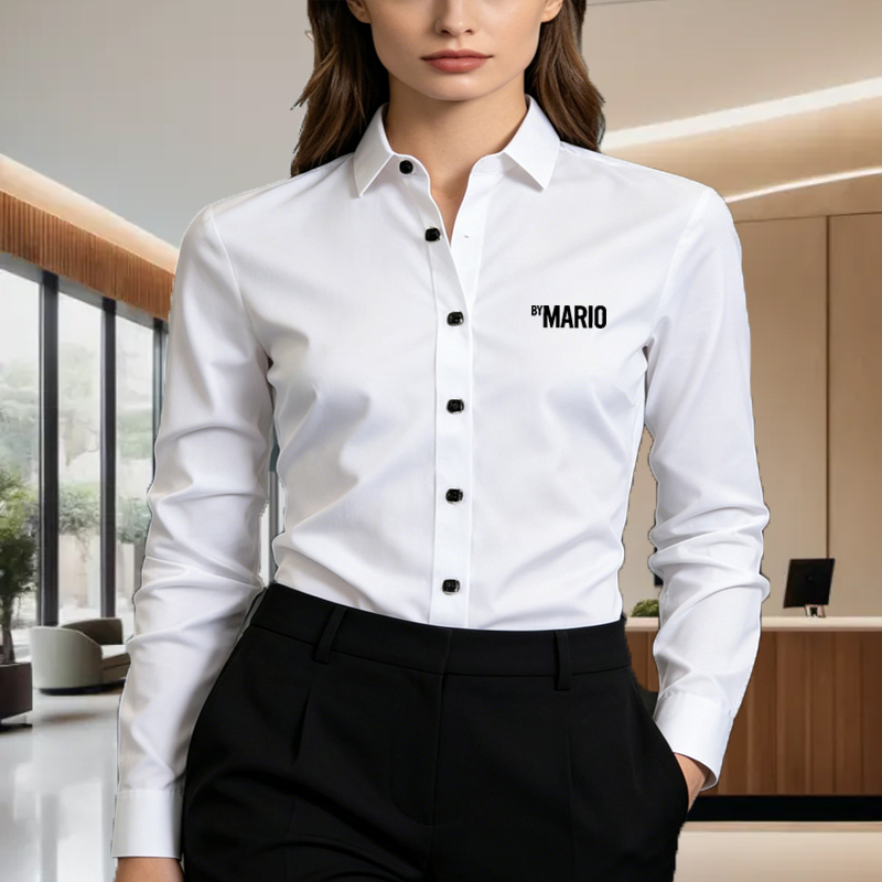 유니섹스 슬림핏 비즈니스 캐주얼 셔츠 긴팔 구김방지 로 - Men Formal Office Wear Shirts 리뷰 및 가격