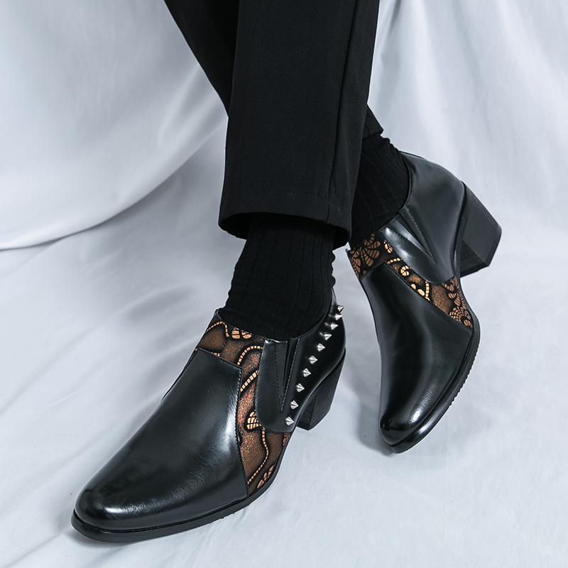 새로운 비즈니스 남성 키높이 정장 구두 아메리칸 캐주얼 - Men Formal Wear Brands 리뷰 및 가격