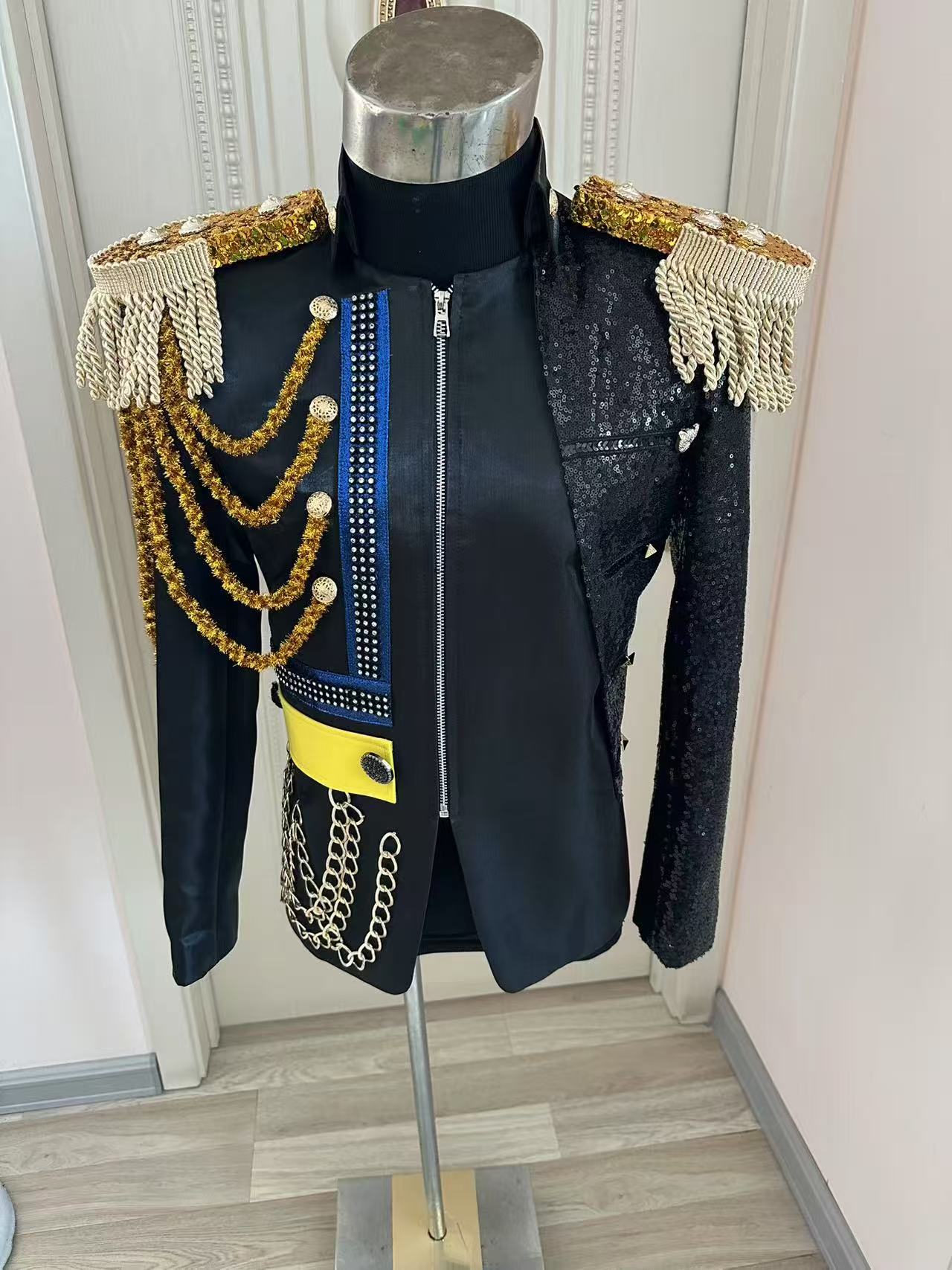 새로운 남성 태슬 로얄 재킷 웨딩 파티 연회 정장 드레 - Men Formal Party Wear Dress 리뷰 및 가격