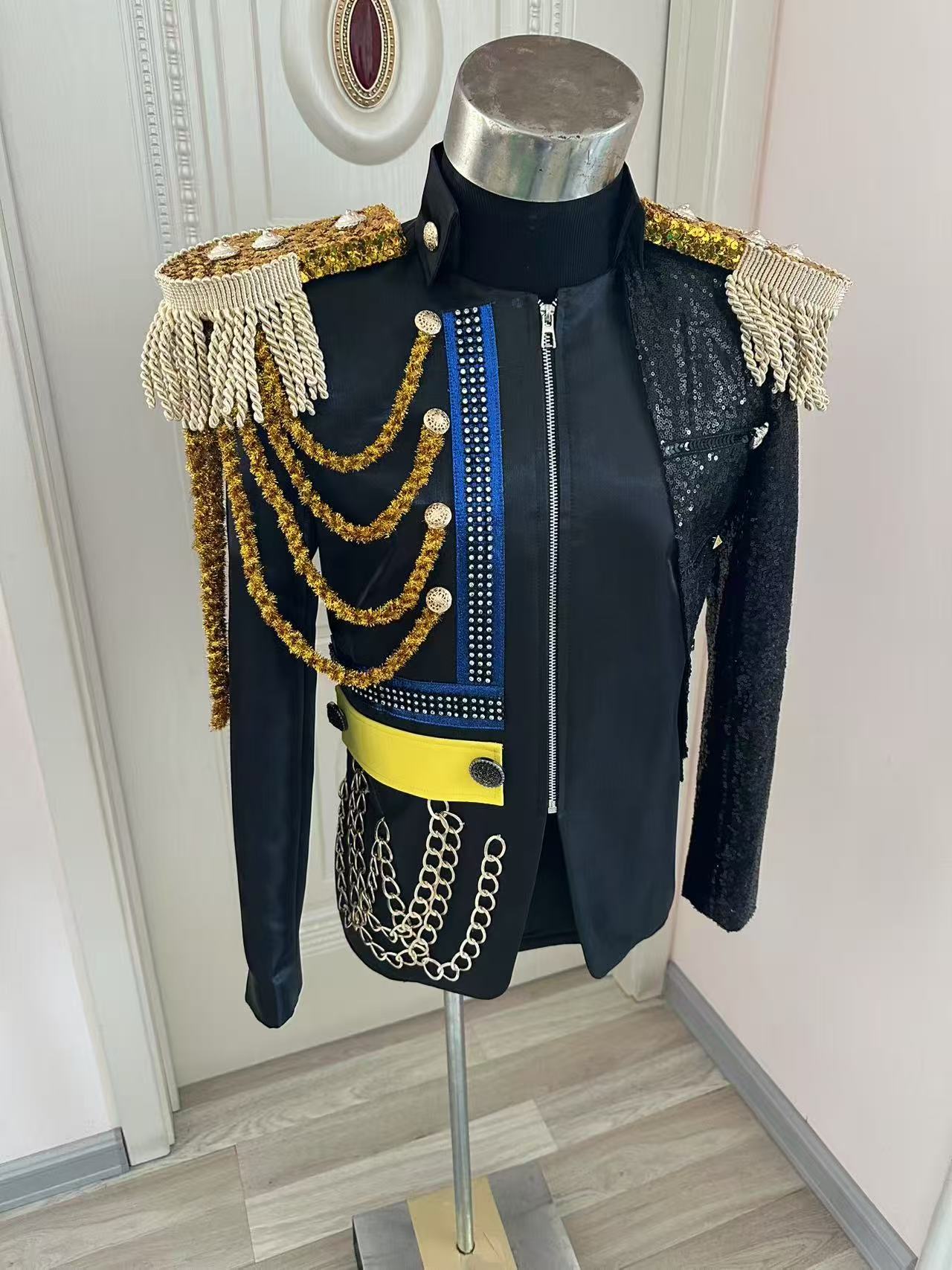 새로운 남성 태슬 로얄 재킷 웨딩 파티 연회 정장 드레 - Men Formal Party Wear Dress 리뷰 및 가격