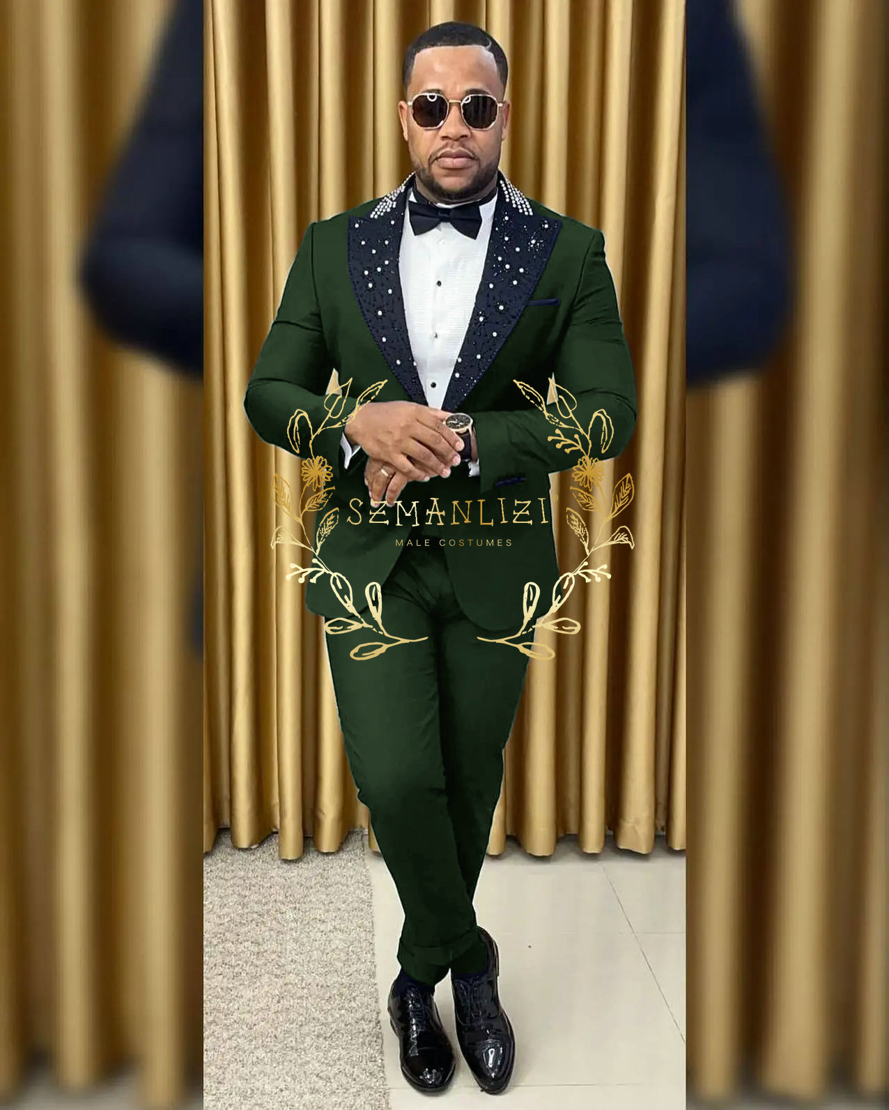 남성용 고급 웨딩 정장, 신랑 예복 턱시도, 수제 블랙 - Men Formal Party Wear Dress 리뷰 및 가격