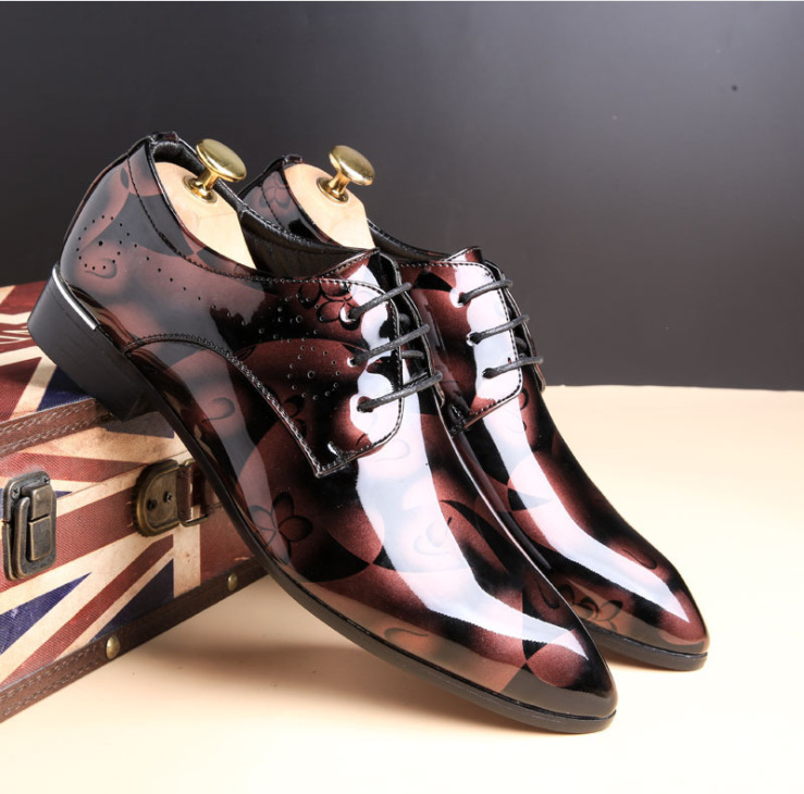 사무실 남성 드레스 신발, 꽃 패턴, 남성 정장 신발, - Men'S Luxury Formal Wear 리뷰 및 가격