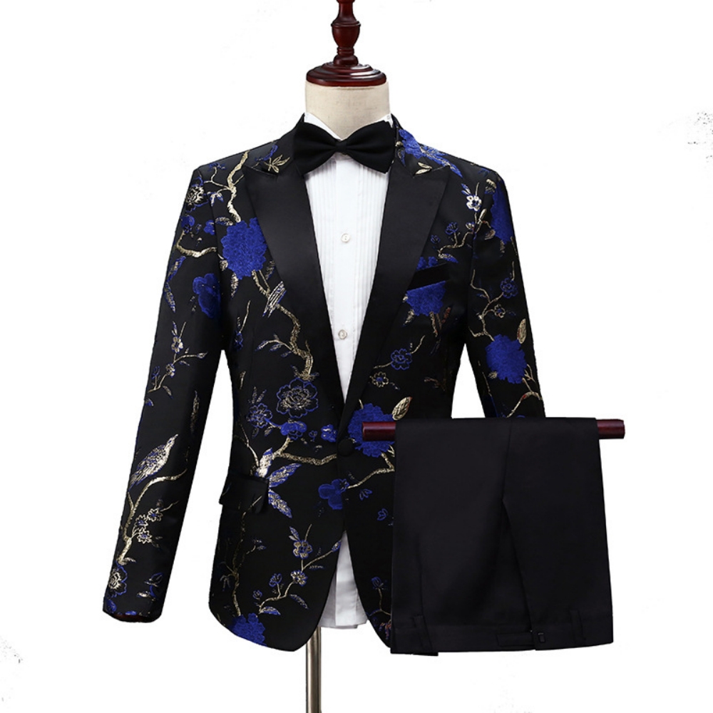2026 신상 고급 자카드 정장 세트 남성용 댄스웨어  - Men Formal Wear Outfits 리뷰 및 가격