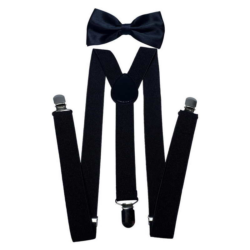 남녀 공용 조절 가능한 탄성 서스펜더 클립과 보타이 세 - Men'S Formal Attire 리뷰 및 가격