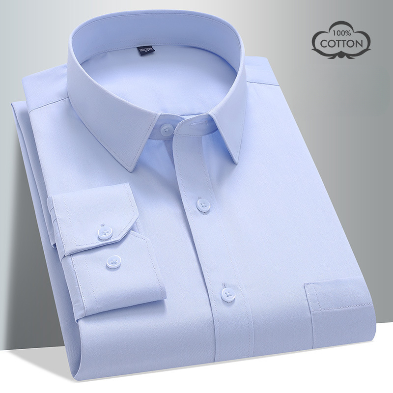 남성용 8XL 100% 코튼 긴팔 셔츠, 정장 사무복, - Men Formal Office Wear Shirts 리뷰 및 가격