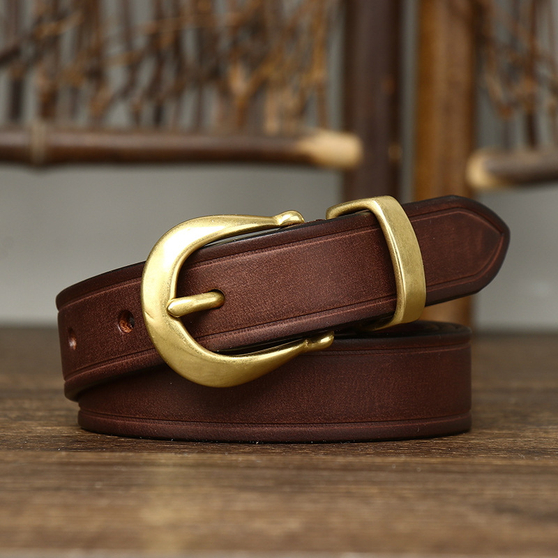 85-120cm 여성용 순수 천연 소가죽 벨트 여성용  - Formal Belt Leather Thin 리뷰 및 가격