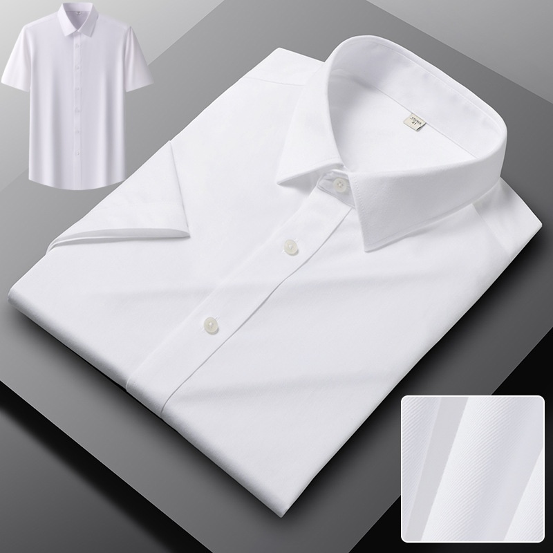 오피스 8XL DP 100% 순면 프리미엄 노아이론 긴 - Men Formal Office Wear Shirts 리뷰 및 가격