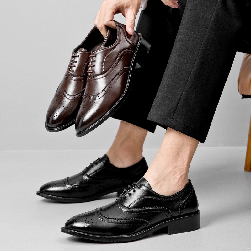 정장용 가죽 신발 클래식 남성 스타일 슬립온 로퍼 포인 - Men'S Style Formal Wear 리뷰 및 가격