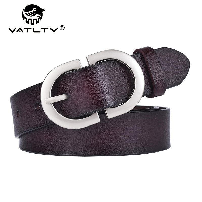 VATLTY 2022 여성용 가죽 벨트 2.8cm 천연 - Formal Belt Leather Thin 리뷰 및 가격