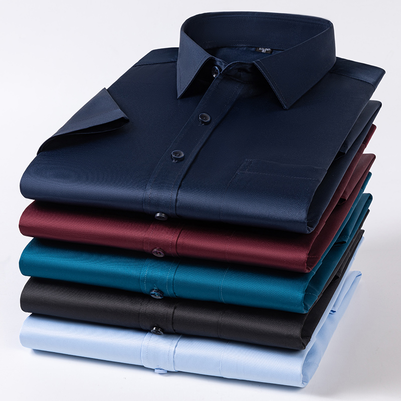 플러스 라지 7XL 여름 남성 드레스 셔츠 캐주얼 시원 - Men Formal Office Wear Shirts 리뷰 및 가격