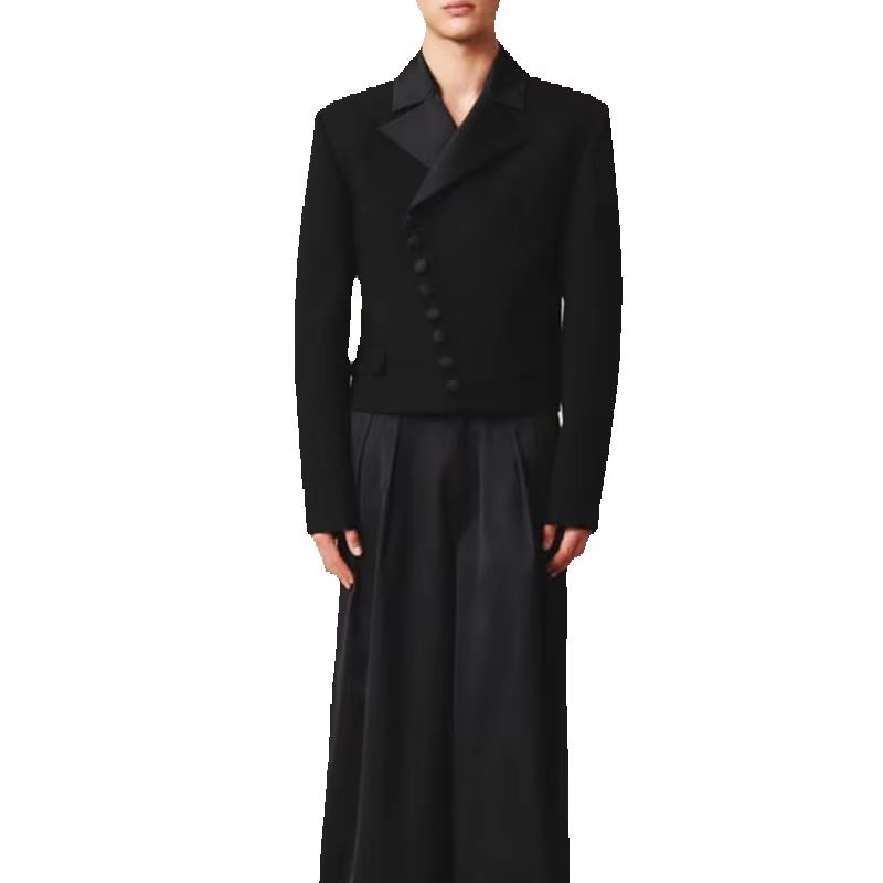 루즈핏 남성 정장 세트 2피스 블레이저+바지 코튼 패션 - Men Formal Wear Outfits 리뷰 및 가격