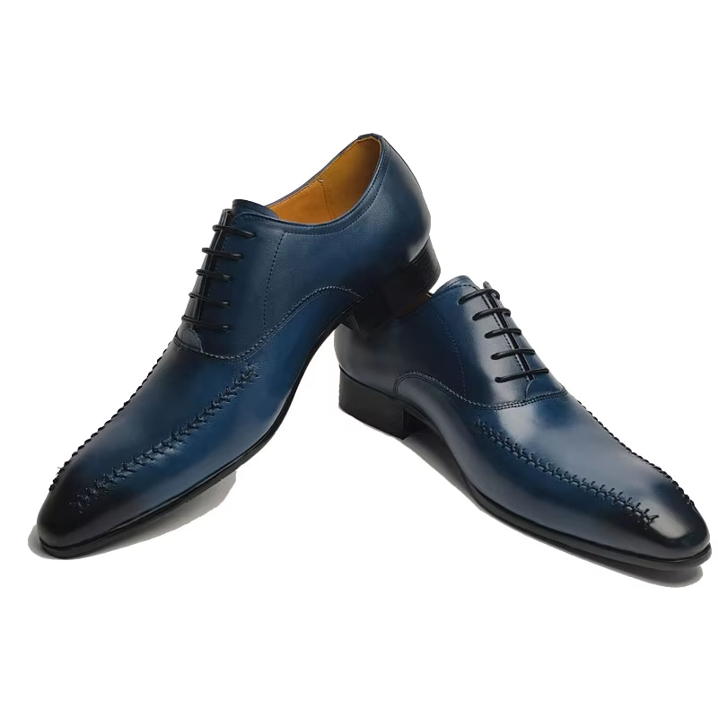 고급 명품 남성 천연 가죽 드레스 슈즈 뾰족한 앞코 수 - Men'S Luxury Formal Wear 리뷰 및 가격