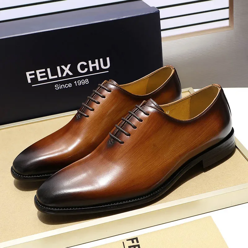 디자이너 정품 가죽 남성 전체 컷 옥스포드 신발 럭셔리 - Men Formal Wear Brands 리뷰 및 가격