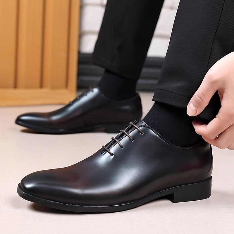 디자이너 정품 가죽 남성 Wholecut 옥스포드 신발 - Men Formal Wear Brands 리뷰 및 가격